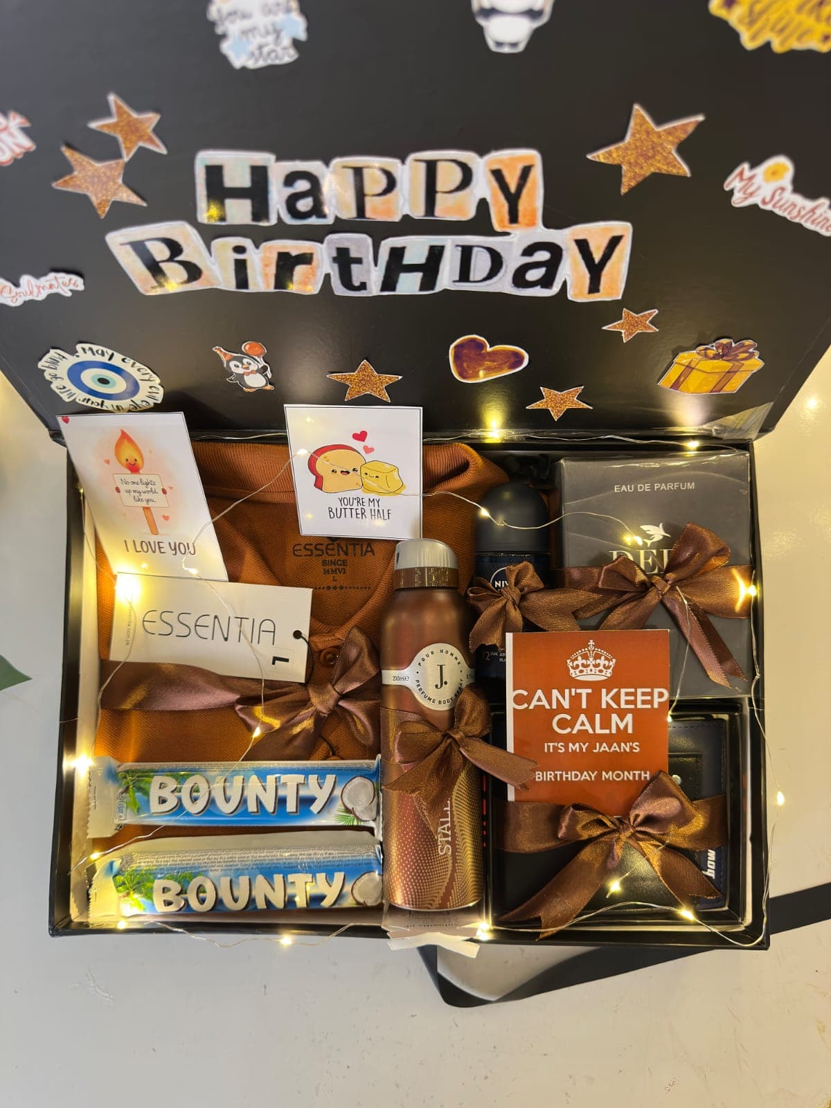 Brown theme black box