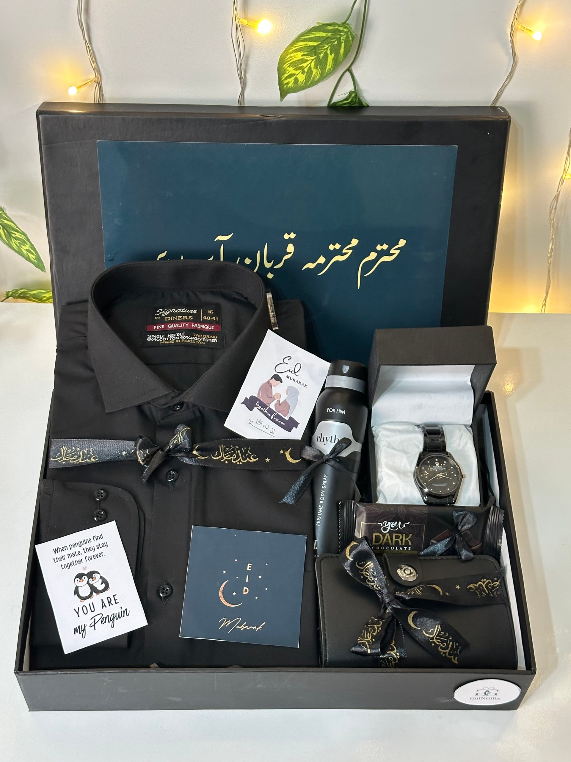 Diners Shirt Black Edition Gift Box for Him