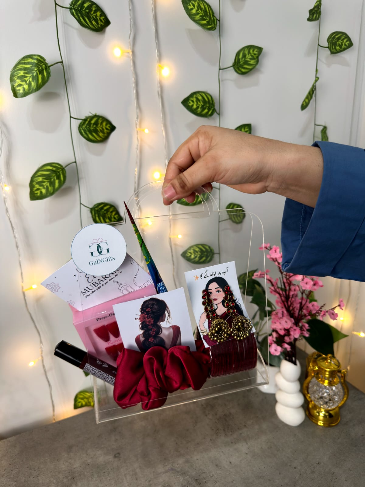 Mini Acrylic Beauty Hamper for Her