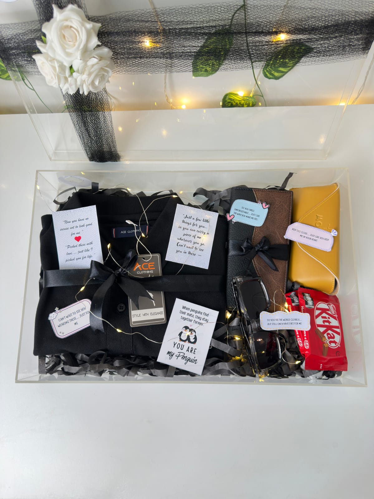 Turbo Shirt Acrylic Eid Box for Him