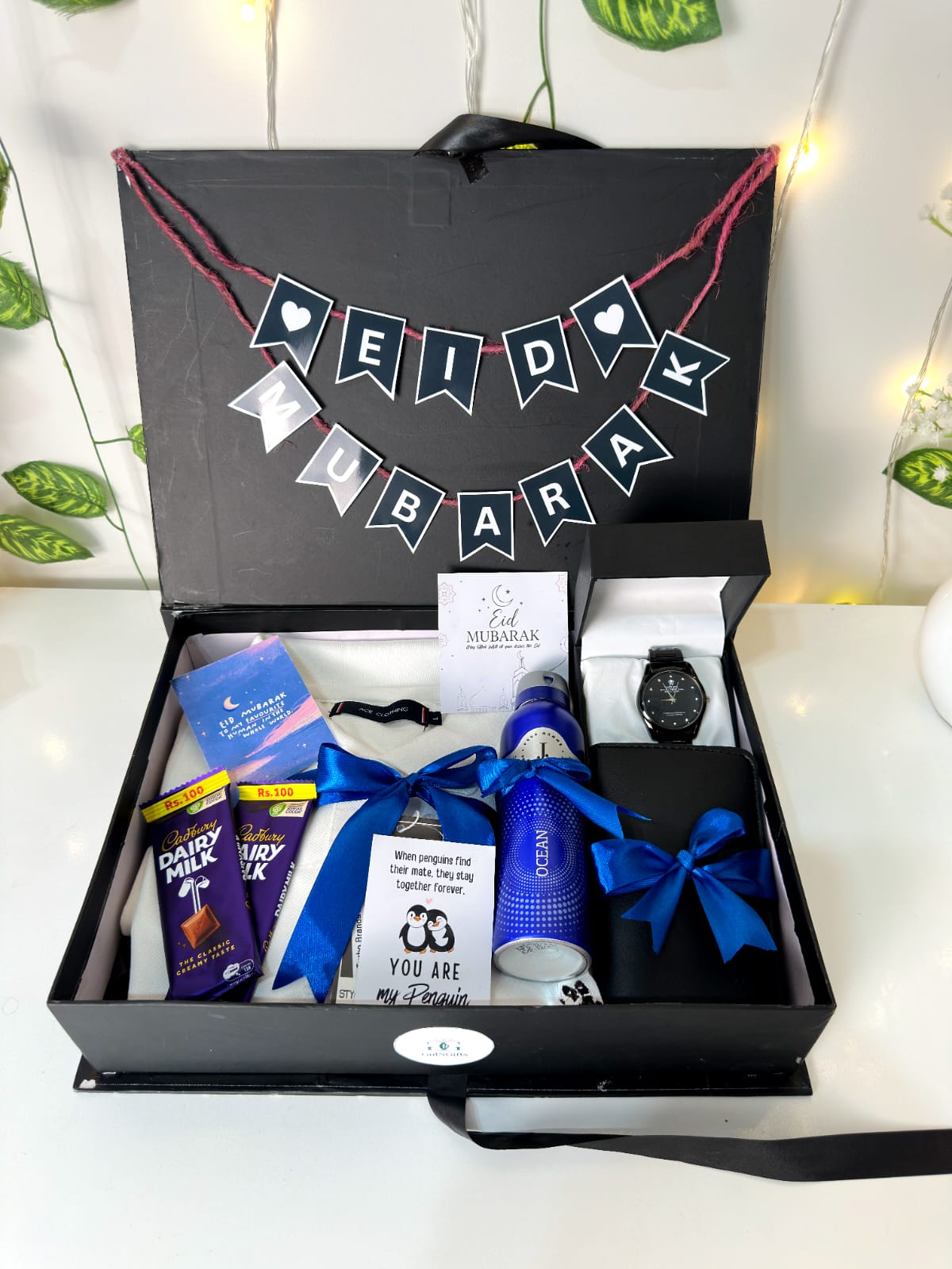 Turbo White Shirt Eid Box for Him