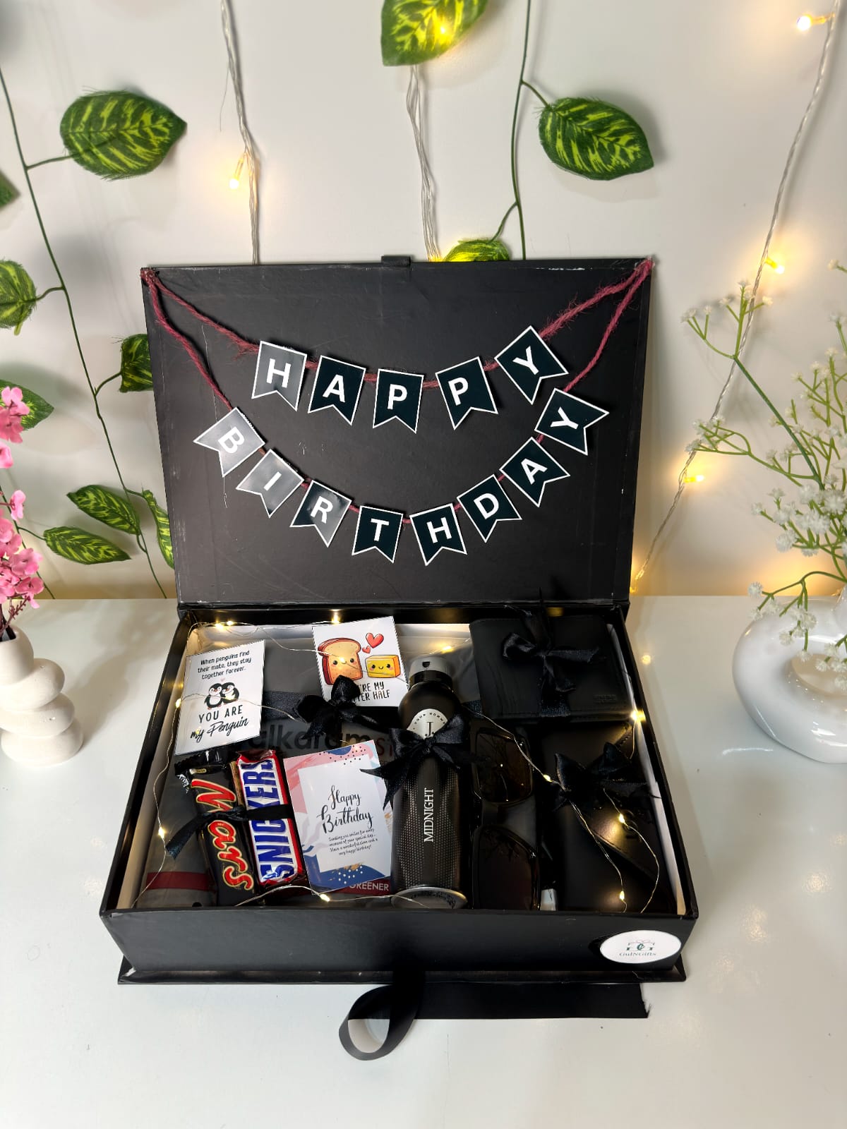 Alkaram Suit Black Eid Box for Him