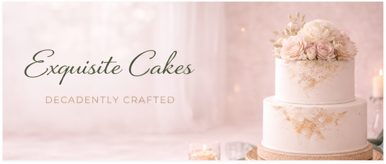 Cakes styled by GulnGifts